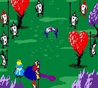 une photo d'Ã©cran de Alice in Wonderland sur Nintendo Game Boy Color